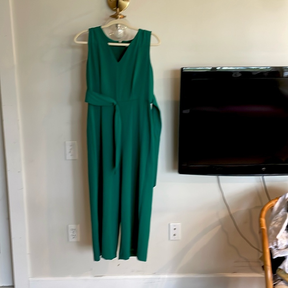 Calvin Klein Emerald Green Classy Romper